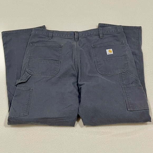 Carhartt Single Knee Pant in Graphite (stone dyed) Size 40x32 relaxed - Picture 8 of 10